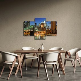 Obraz - Most s New Yorkom (90x60 cm)