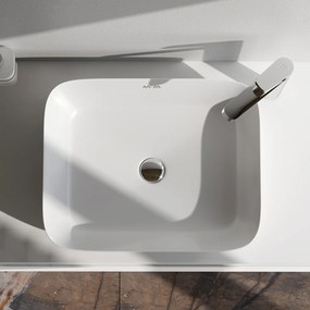 Pultové umývadlo 51 AM.PM Func MFAWCC10510WG biele lesklé