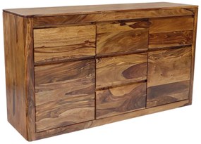 furniture-nabytek.cz - Komoda s hlbokými zásuvkami z dreva palisander 160x90x45