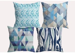 Obliečky na vankúše 40x40 cm Bexly set 4 ks EMI