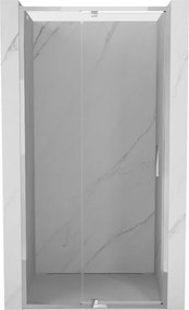 Mexen Exo, 1-krídlové dvere do otvoru 105x200 cm, 6mm číre sklo, chrómový profil, 819-105-000-01-00