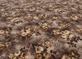 Koberce Breno Metrážny koberec WILSTAR 44, šíře role 400 cm, hnedá, viacfarebná