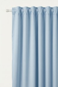 Záves na krúžkoch VIVA svetlomodrý 140x250 cm