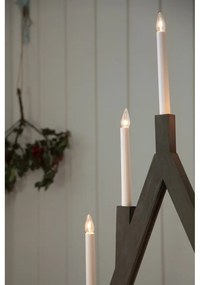 Tmavohnedá vianočná svetelná dekorácia Bjurfors – Markslöjd