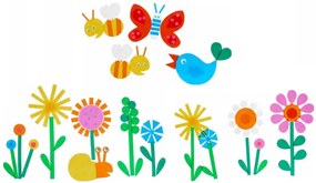 Haba Craft Kit Kreatívna sada Jarná lúka obrázky do okna