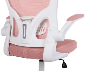 Detská otočná stolička Neoseat LEXI — látka, ružová