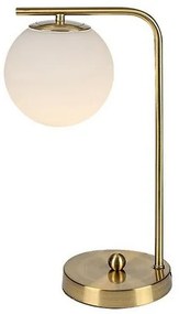 Rabalux 74203 stolná LED lampa Kiara, zlatá
