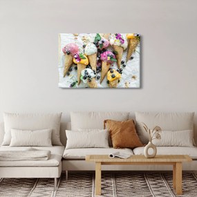 Obraz so zmrzlinami (90x60 cm)