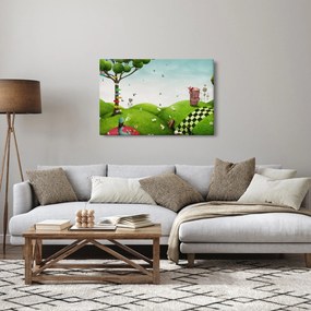 Obraz podivuhodnej krajiny (90x60 cm)