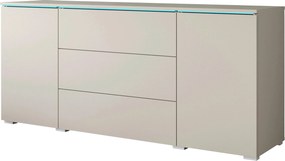 XXXLutz ŠIROKÁ KOMODA, béžová, kašmírová, - Online Only obývacie izby - 002778000711