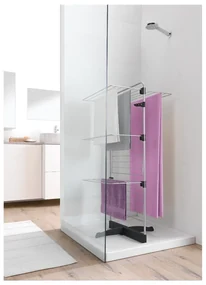 Sušiak s 3 poschodiami Metaltex Thunder, výška 1,2 m