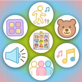 Interaktívna podložka so zvieratkami