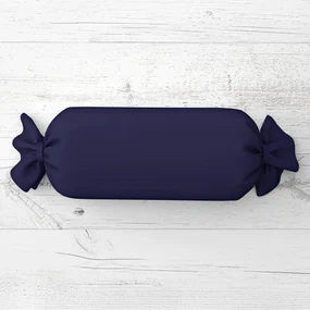 Biante Vankúš valec bonbon Rongo RG-079 Námornícka modrá 15x80 cm