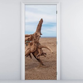Fototapeta na dvere - Vyplavené morom (95x205cm)
