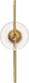 Toolight Toolight, LED nástenné svietidlo 53x18cm, 3W, 3000K, LHJ072-W, zlatá matná, OSW-50032