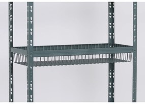 Drôtený kôš pre regál, 886 x 386 x 120 mm