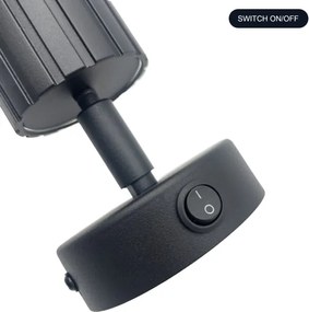 Brilagi - Nástenné bodové svietidlo CRISPINA 1xGU10/10W/230V čierna