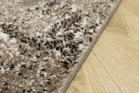 Protišmykový behúň MIRA 24137/122 béžový / hnedý / krémový