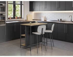 Barový stôl v dekore duba 60x100 cm Sagi – Marckeric