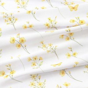 Goldea okrúhly teflónový obrus - žltá lúka Ø 100 cm