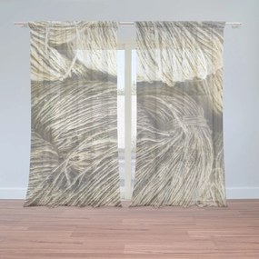 Sablio Záclony Povrázky: 2ks 150x250cm