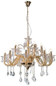 Dekoračná lampa GLITTR 95x70-134 cm zlatá