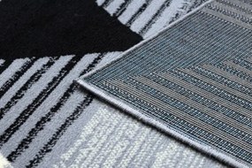 Koberec BCF BASE 3986 Geometric sivý / čierny