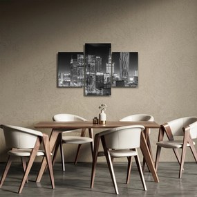 Obraz - Čiernobiely New York (90x60 cm)