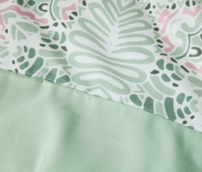 Posteľná bielizeň z mikrovlákna, zelená, štandardná veľkosť