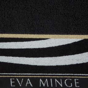 BAVLNENÝ UTERÁK EVA MINGE2 SADA 6KS 50X90 CM ČIERNA