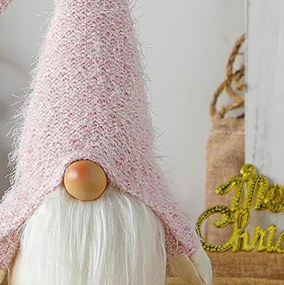 Vianočný škriatok YX068 - ružový