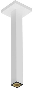 HANSGROHE prívod zo stropu E (hranatá verzia), dĺžka 297 mm, matná biela, 24339700