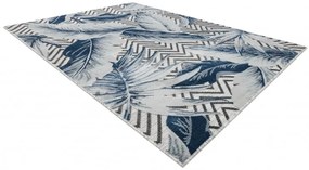 Dywany Łuszczów Kusový koberec Botanic 65242 Feathers grey – na von aj na doma - 78x150 cm