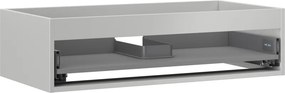 Mexen Box-A, závesná skrinka 90 cm, 1 zásuvka, sivá matná, 91AX0-0900-235-1-62