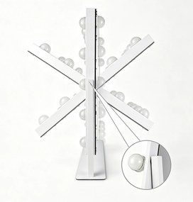 Ekspand LED zrkadlo HOLLYWOOD 25x30cm