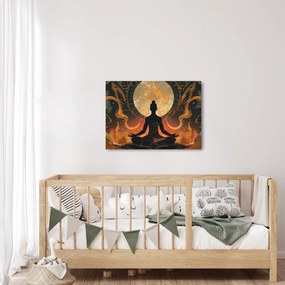 Obraz - Meditácia (70x50 cm)