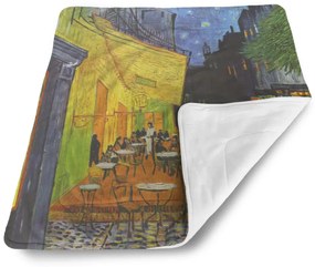 Sablio Deka pre bábätko Terasa kaviarne v noci - Vincent van Gogh - 90x120 cm