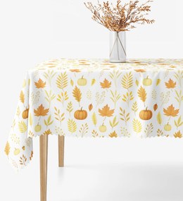 Goldea hranatý teflónový obrus - vôňa jesene 100 x 140 cm