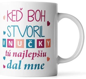 Sablio Hrnček Keď Boh stvoril vnučky - 200 ml - espresso