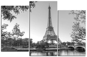 Obraz na plátne - Eiffel Tower 1110QC (120x80 cm)