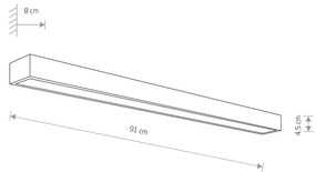 Nowodvorski kúpeľňové svietidlo KAGERA LED L 9502