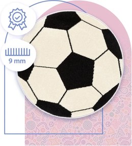 Koberec Agnella Funky Top Kik krém kruh