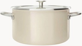 Hrniec's nepriľnavým povrchom a pokrievkou Creme