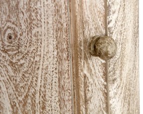 furniture-nabytek.cz - Masívna kúpeľňová nástenná skrinka Patina z mangového dreva, lakovaná, prírodná farba – 48×24×70 cm