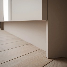 ŠATNÍKOVÁ SKRIŇA BLANCA 3D KAŠMÍR ZRKADLO 150 cm