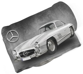 Sablio Deka Mercedes-Benz 300 SL Sivé pozadie - 190x140 cm
