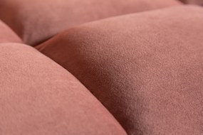 Pohovka COZY VELVET 220 cm staroružový zamat