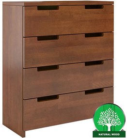 Komoda drevená buk 4s Skandica Spectrum Orech