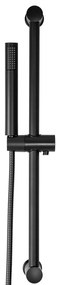 Gamma ZN5, sprchový stĺp s ručnou sprchovou súpravou, čierna matná, GMA-ZN5-BK