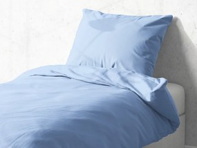 Detské bavlnené posteľné obliečky do postieľky Moni MO-045 Nebeská modrá Do postieľky 100x135 a 40x60 cm